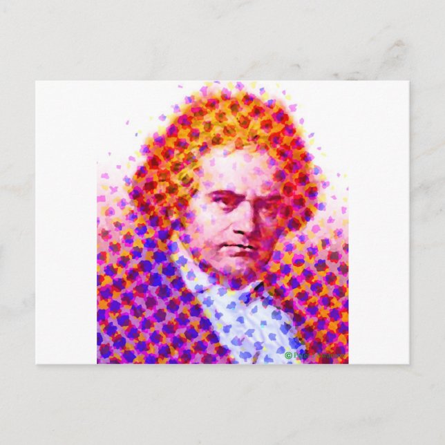 Postal Estallido Beethoven (Anverso)