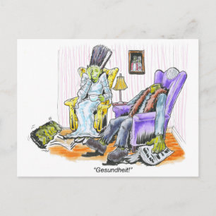 Postal Estallido de Frankenstein