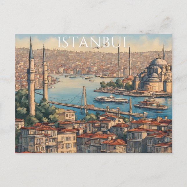 Postal Estambul (2) (Anverso)