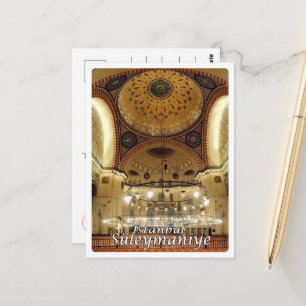 Postal Estambul - Basílica de Solimano - Turquía -