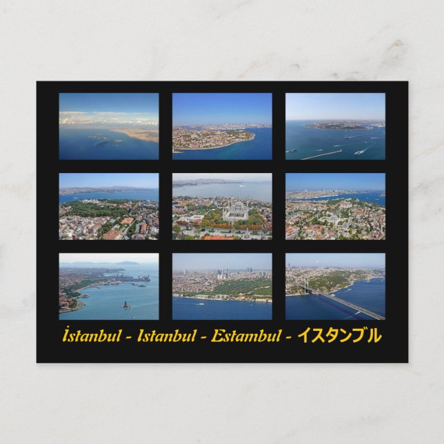 Postal Estambul - Estambul - Estambul - Estambul - Estamb (Anverso)