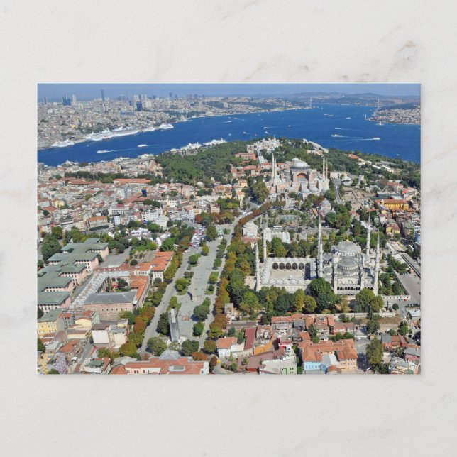 Postal Estambul - Sultanahmet (postal) (Anverso)