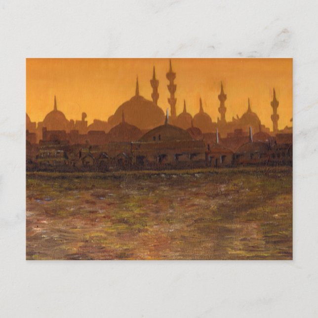 Postal Estambul Türkiye/Turquía (Anverso)