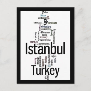 Postal Estambul Turquía