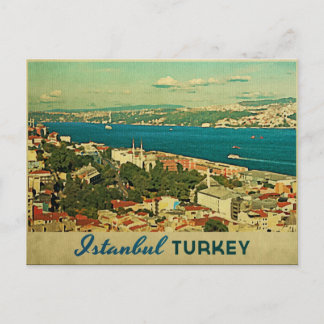 Postal Estambul Turquía vintage