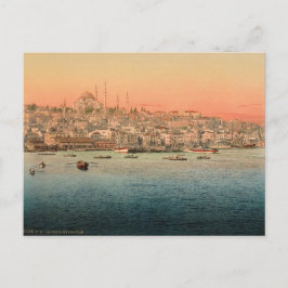 Postal Estambul - vista desde el puente