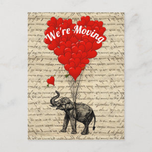 Postal Estamos mudando casa