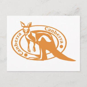 Postal Estampación de Canberra