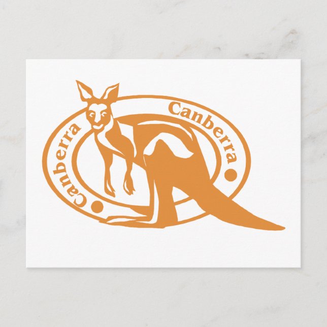 Postal Estampación de Canberra (Anverso)