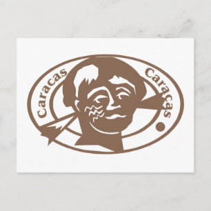 Postal Estampado de Caracus
