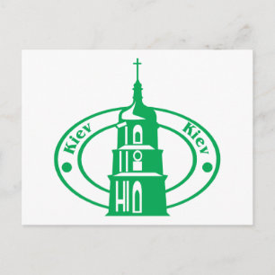 Postal Estampado de Kiev