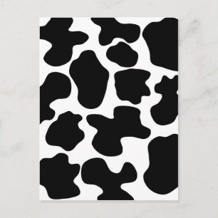 Postal Estampado de Vaca