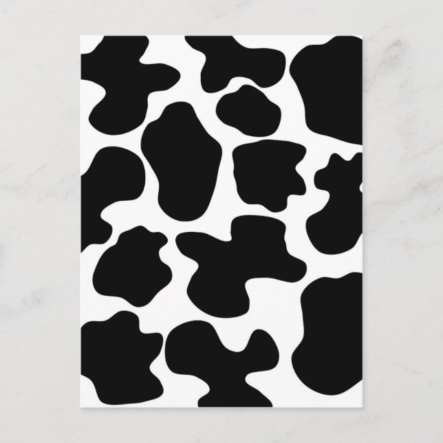 Postal Estampado de Vaca (Anverso)