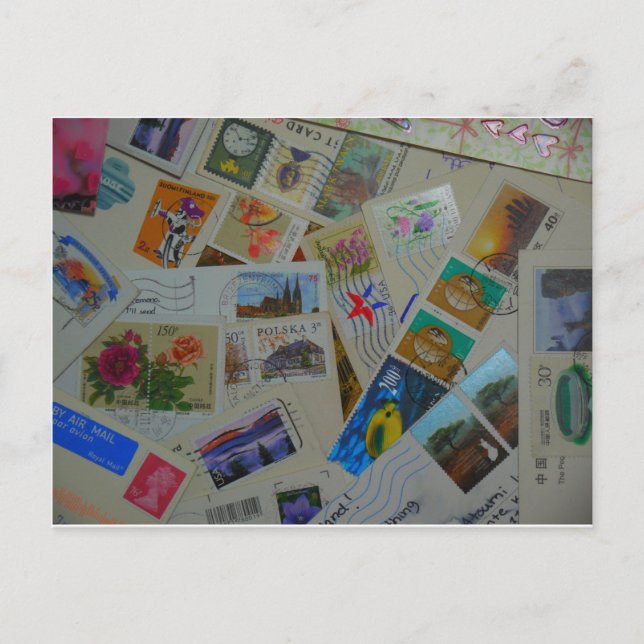 Postal estampillas (Anverso)