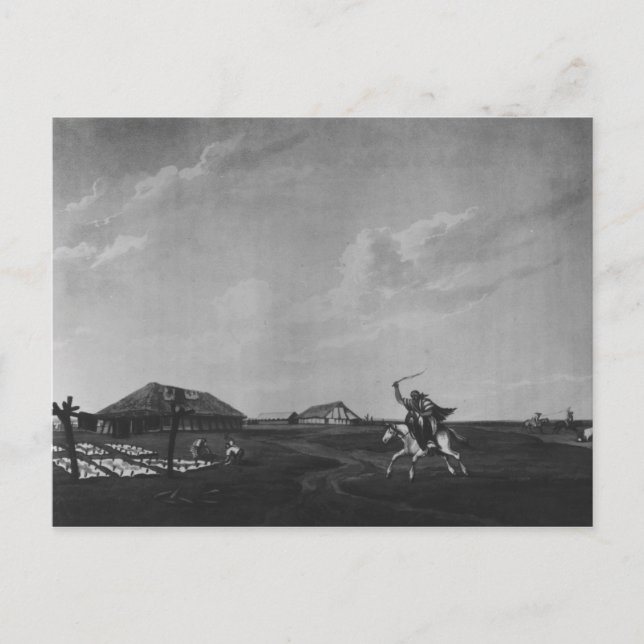 Postal Estancia en el río San Pedro (Anverso)