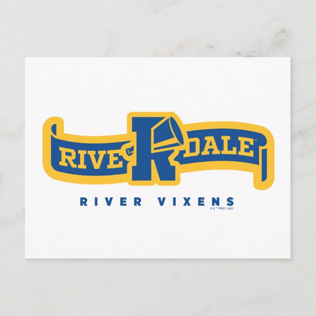 Postal Estandarte de River Vixens de Riverdale (Anverso)