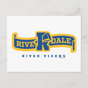 Postal Estandarte de River Vixens de Riverdale