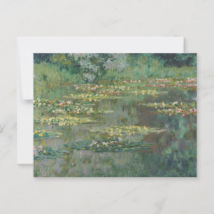 Postal Estanque de Nenúfares Monet 1904