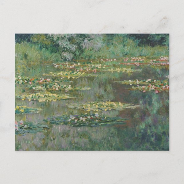 Postal Estanque de Nenúfares Monet 1904 (Anverso)