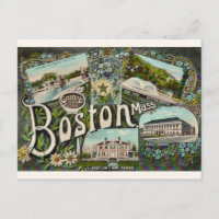 Estanque de ranas vintage de Boston 