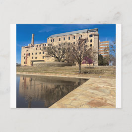 Postal Estanque de reflexión del Memorial Nacional de Okl
