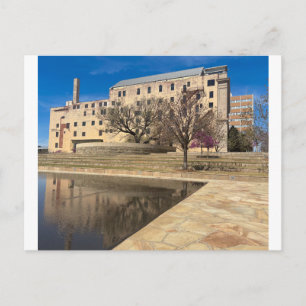 Postal Estanque de reflexión del Memorial Nacional de Okl