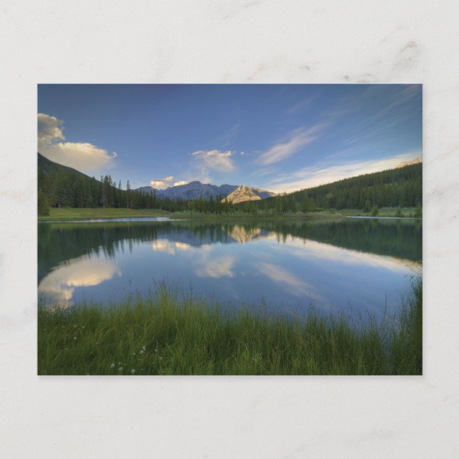 Postal Estanques en cascada (Anverso)