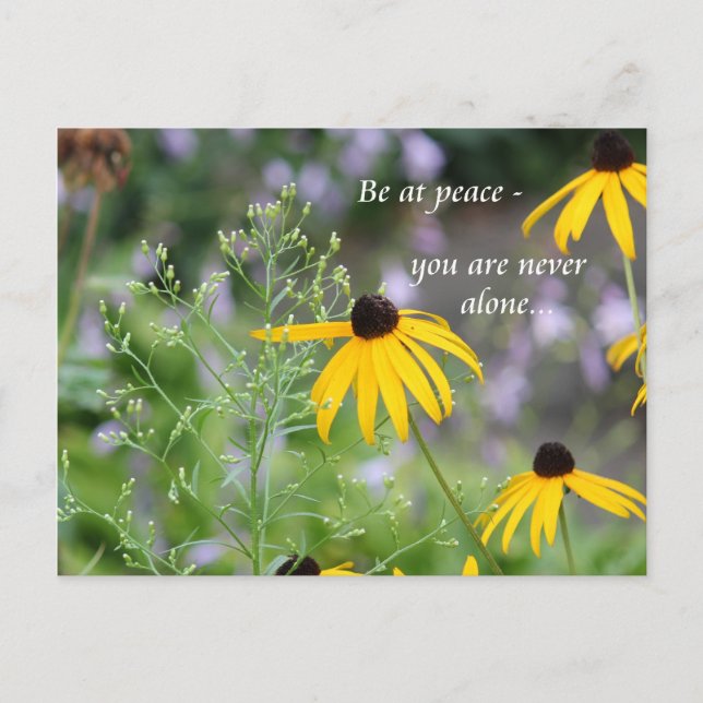 Postal Estar en paz (Anverso)