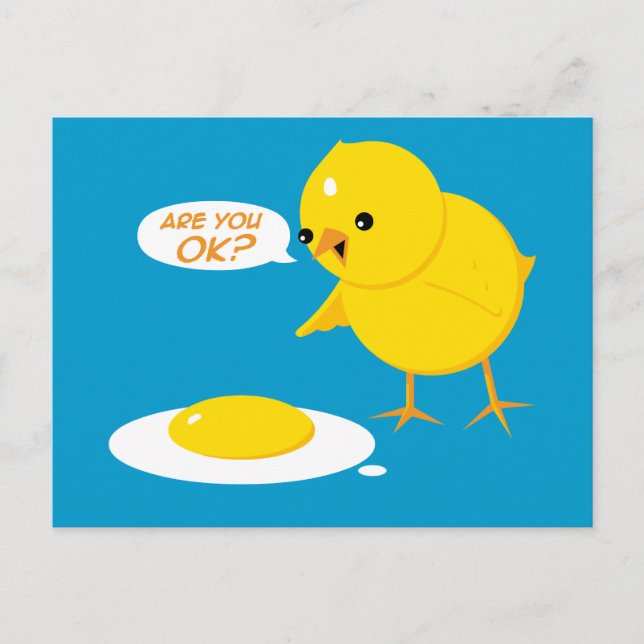 Postal ¿Estás bien? (Anverso)