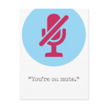 Estás en el Chiste de silenciar / zoom