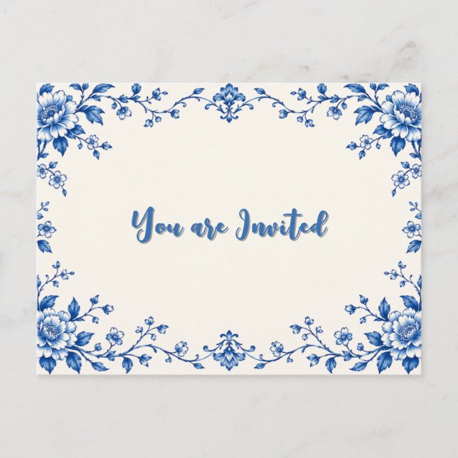 Postal Estás invitado (Anverso)