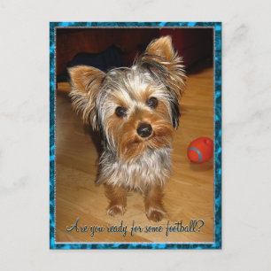 Postal ¿Estás listo para un poco de fútbol?