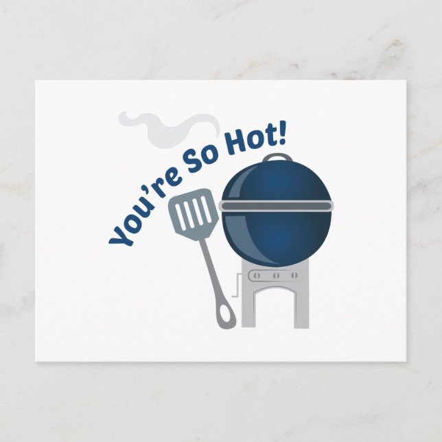 Postal Estás tan caliente (Anverso)