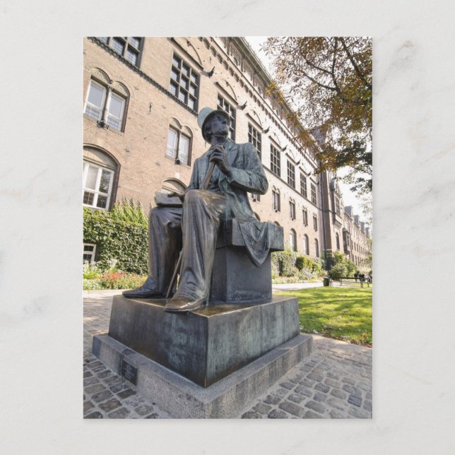 Postal Estatua (Anverso)