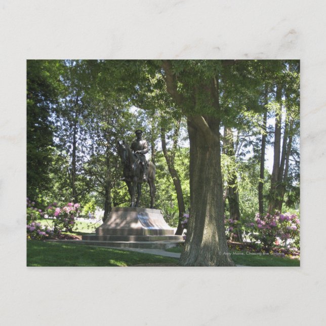 Postal Estatua (Anverso)