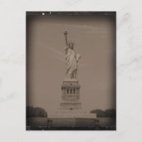 Estatua antigua de la libertad, fotografía