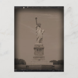 Postal Estatua antigua de la libertad, fotografía