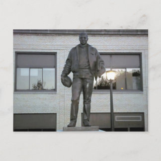 Postal Estatua conmemorativa Ernie Davis en Elmira, NY