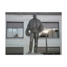 Estatua conmemorativa Ernie Davis en Elmira, NY