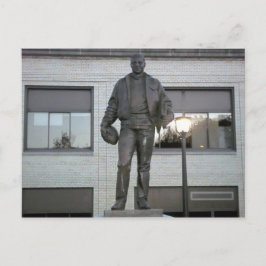 Postal Estatua conmemorativa Ernie Davis en Elmira, NY
