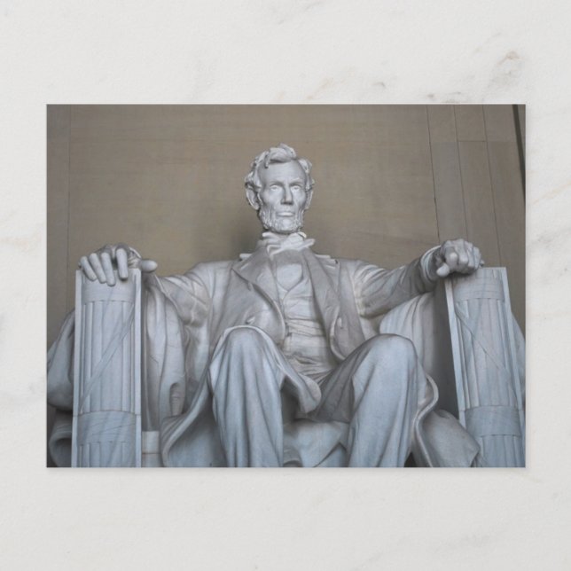 Postal Estatua de Abraham Lincoln (Anverso)