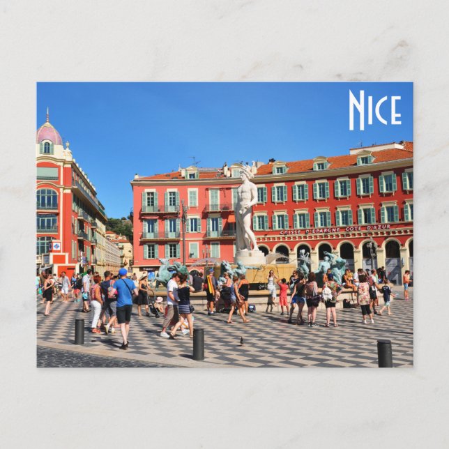 Postal Estatua de Apolo (Neptuno) (Anverso)