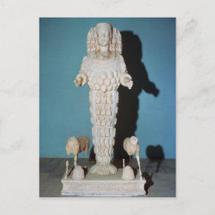 Postal Estatua de Artemis con perros cazadores, DC 135-75