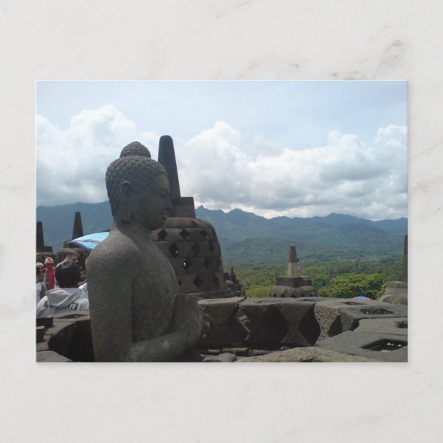 Postal Estatua de Buda (Anverso)