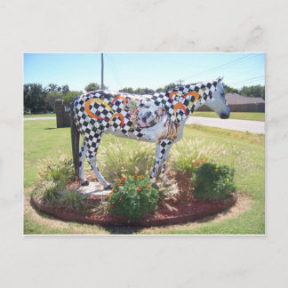 Postal Estatua de caballo