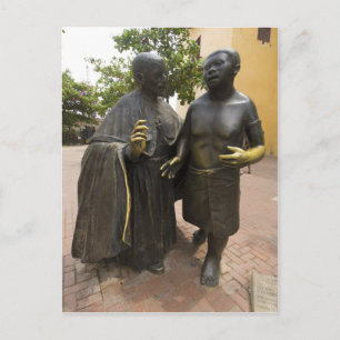 Postal Estatua de Cartagena