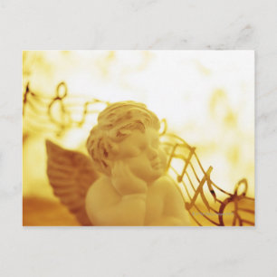 Postal Estatua de Cherub