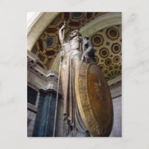 Postal estatua de el capitolio