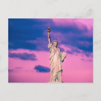 Postal Estatua de Freiheits