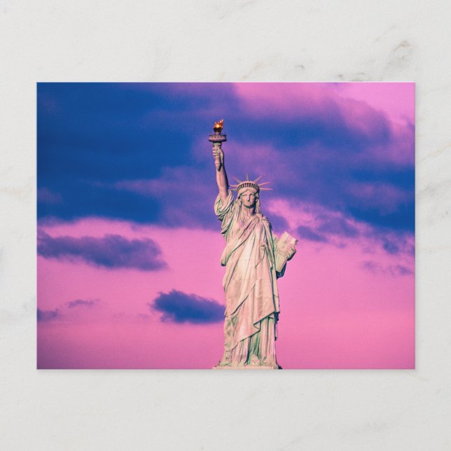 Postal Estatua de Freiheits (Anverso)